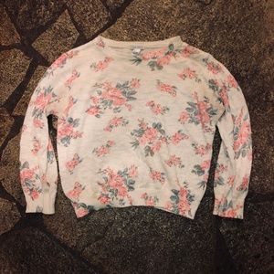 Forever 21 Floral Sweater (M)